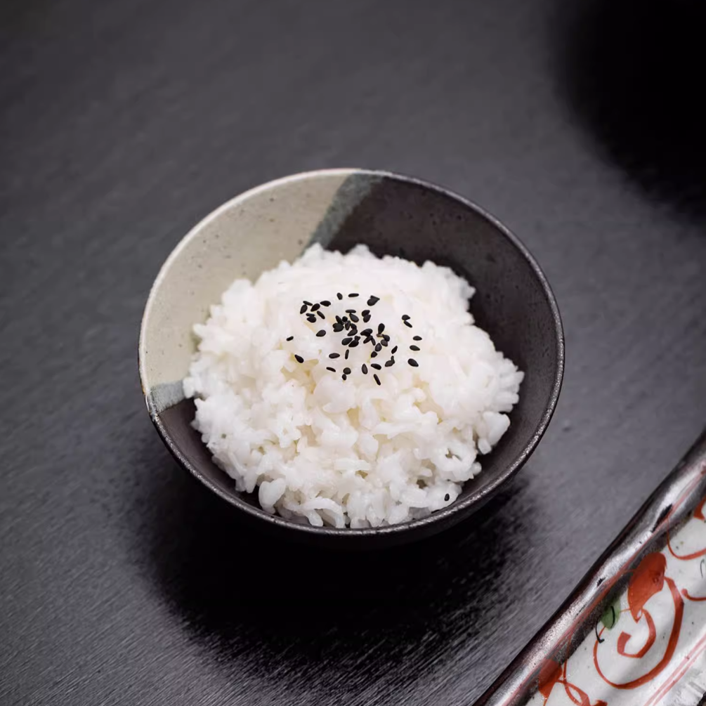 Japanese Couple Rice Bowl Set – Kutaniyaki Gold Floral Meoto