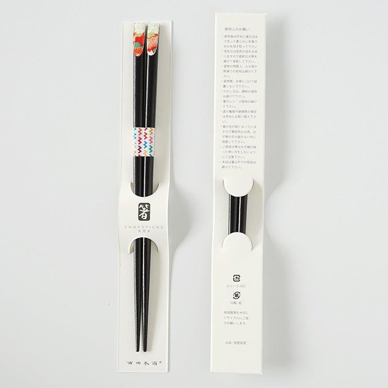 Japanese Wooden Chopsticks – Ninja Geisha Fuji Sumo Bear Rose