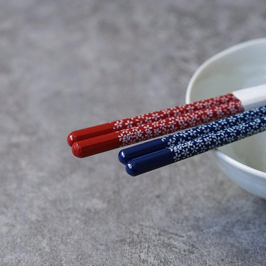 Chopsticks Set of 2 | Sakura Handcrafted Wooden Japanese Chopsticks Gift Box