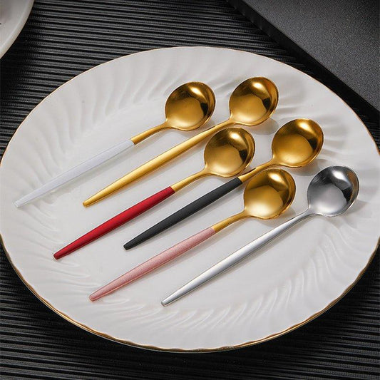 Flatware Gift Set Stainless Steel | Knife Fork Spoon Teaspoon