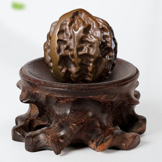 Teapot Stand Pau Preto Wood Holder for Gongfu Tea Set
