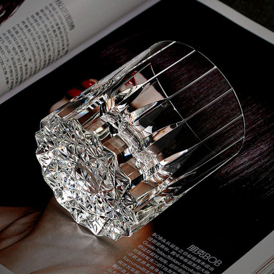 Edo Kiriko Starburst Whisky Glass – K9 Crystal