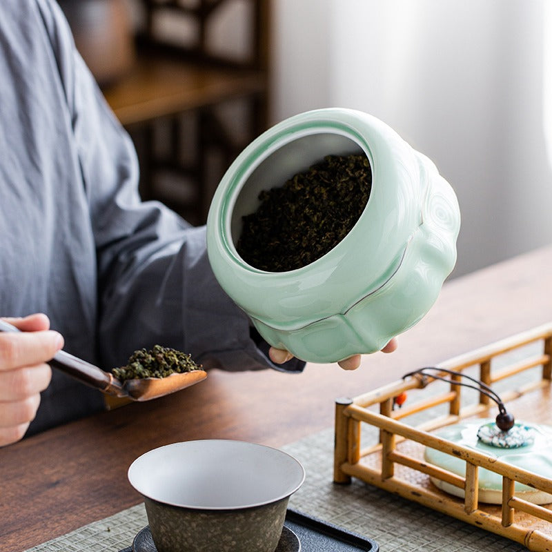 Lapsang Souchong Tea Gift Set – Lotus Tea Caddies 250g ×2