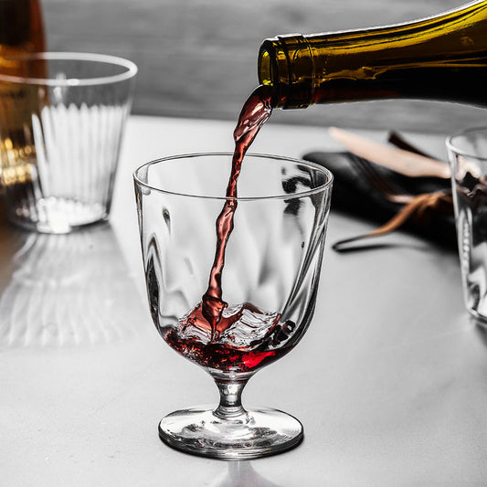 Japanese Whiskey Glass | Wide Bowl Lead-Free Tasting Tumbler