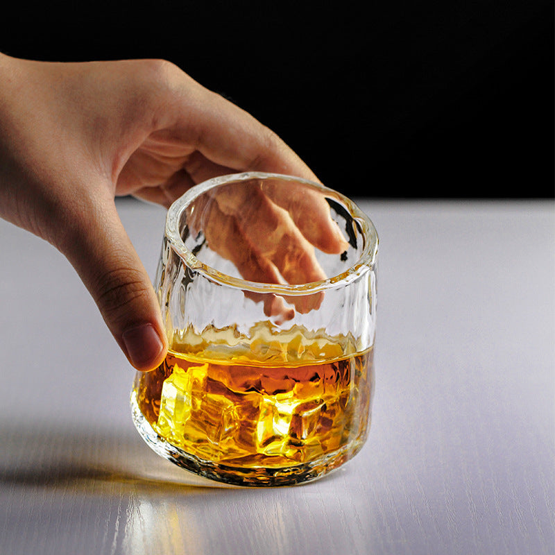 Whiskey Glass Chamvin Japanese Lead-Free Crystal Wooden Box Gift