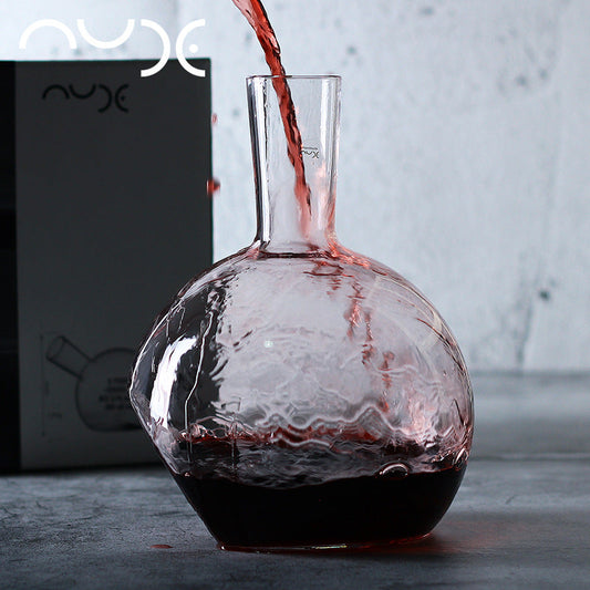 Wine Decanter Crystal Glass Sculptural Nude Art Decanter