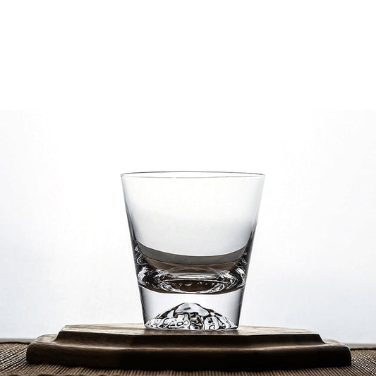 Whiskey Glass | Mount Fuji Edo Kiriko Handcrafted Japanese Snow Peak Edition
