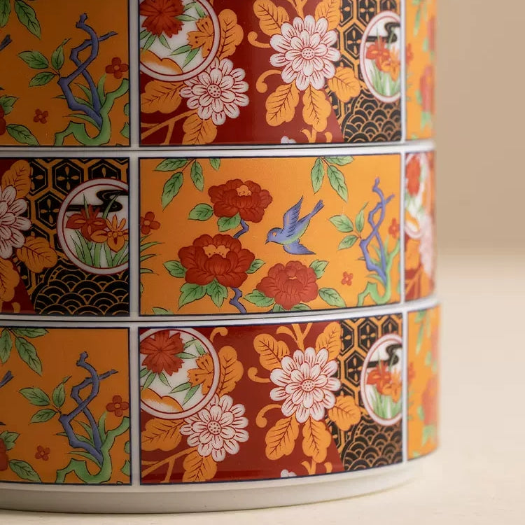 Jubako Box | Japanese Hasami Ware Handcrafted Ceramic Tiered Bento Gift Box