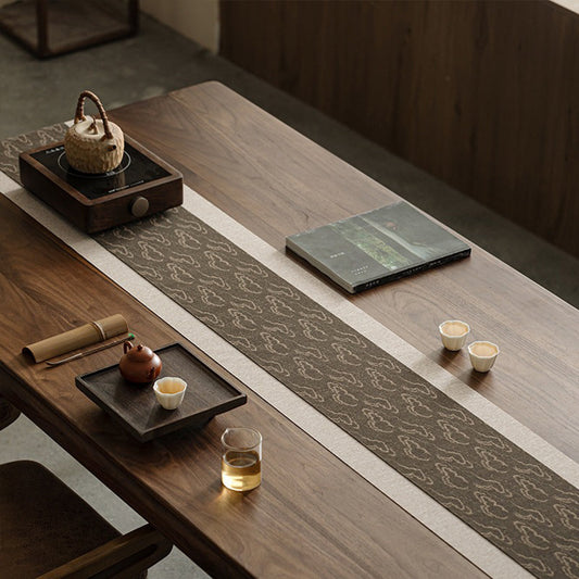 Auspicious Cloud Tea Table Mat | Japanese Tea Ceremony