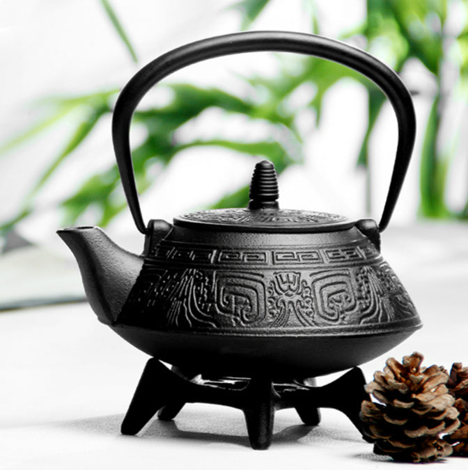 Cast Iron Teapot Tetsubin Gongfu 800ml Handcrafted Japanese