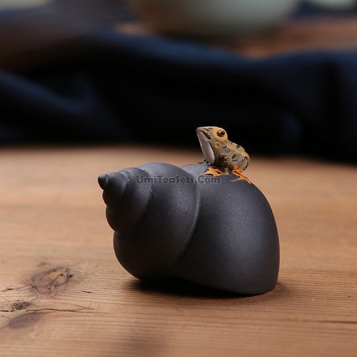 Zisha Tea Pet Purple Clay Gongfu Tray Figurine Nourishing