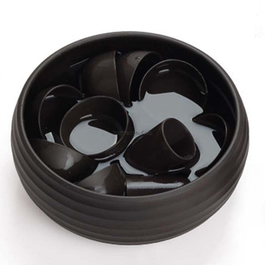 Purple Clay Tea Washer Black Stripes Gongfu Tea