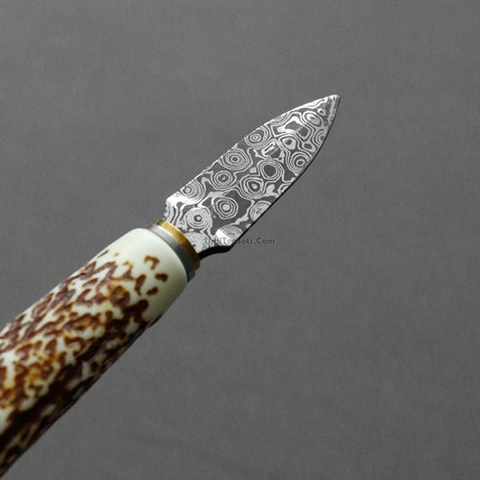 Antler Tea Knife Pu-erh Tea Pick Handmade Wood