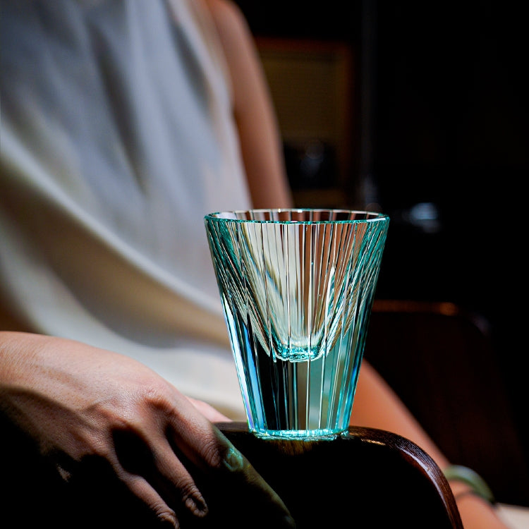 Whiskey Glass Starlit Guqin – Edo Kiriko Handcrafted Crystal