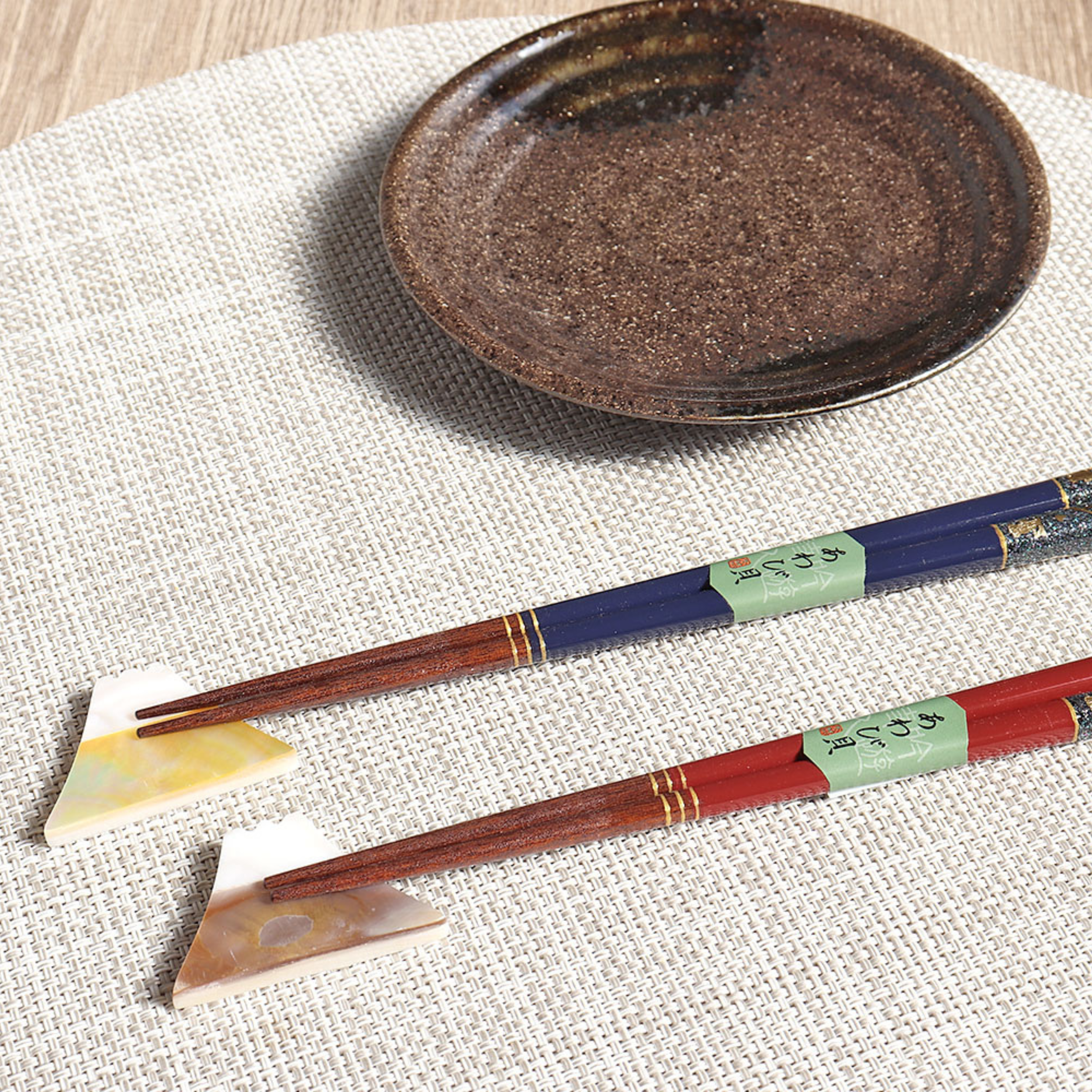 Japanese Lacquer Chopsticks – Wakasanuri Rabbit Couple Gift Set