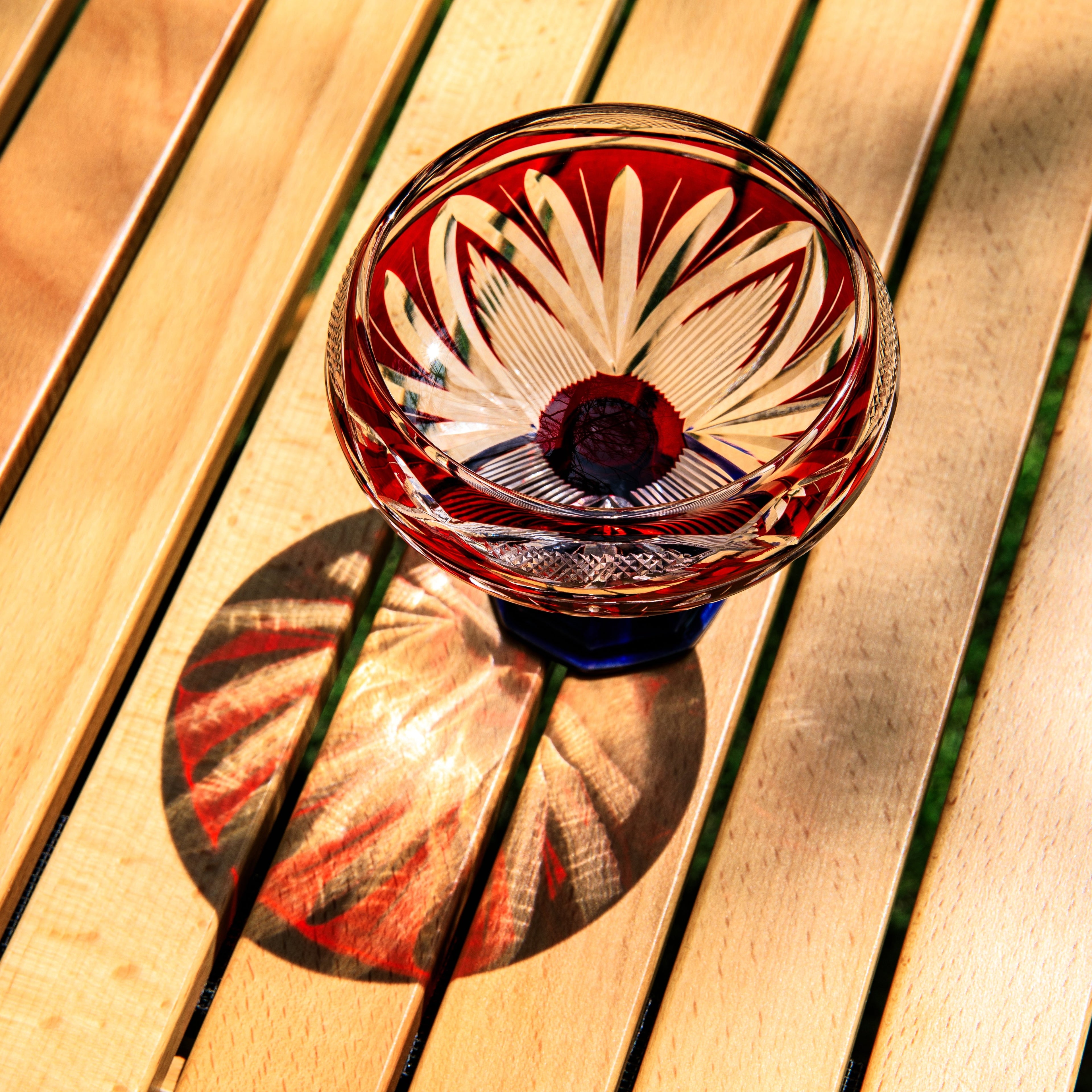 Sake Glass Souka Collection – Edo Kiriko Handcrafted Crystal