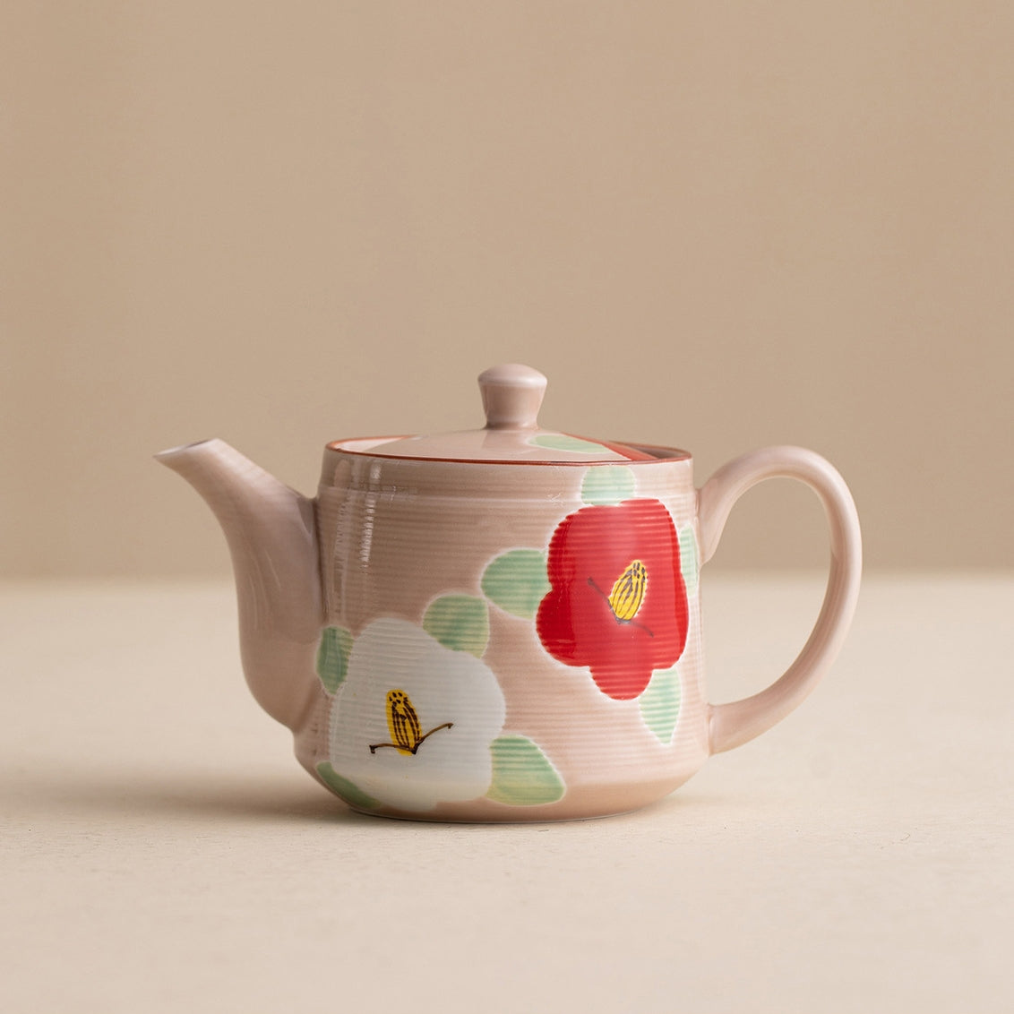 Tea Set Arita Ware Ceramic Hana Floral Hand-Painted Japanese Porcelain Teapot Teacup Gift Box Made in Japan