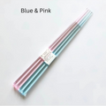 Resin Chopsticks Set of 2 Pairs – Clear Duo Tone Colors