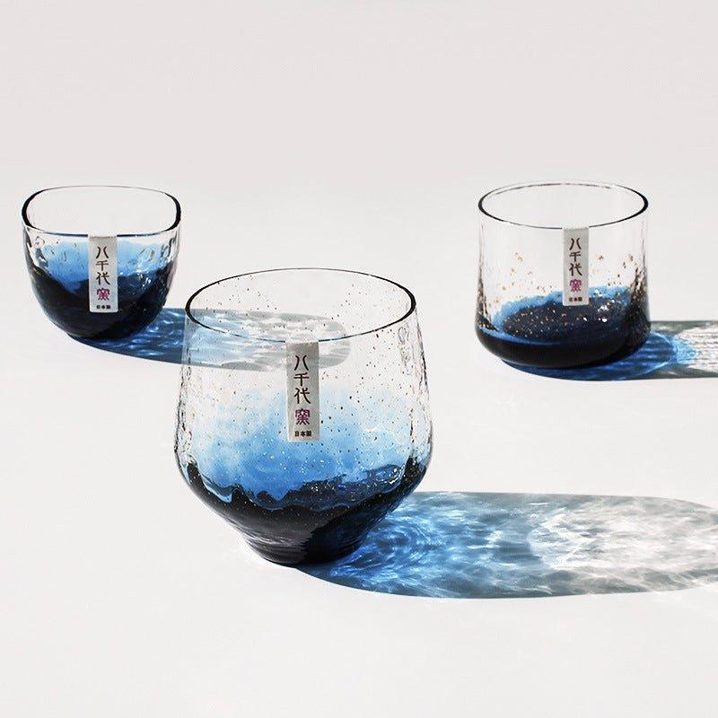 Japanese Galaxy Crystal Glass – Sake Whisky Tea Wine Gift