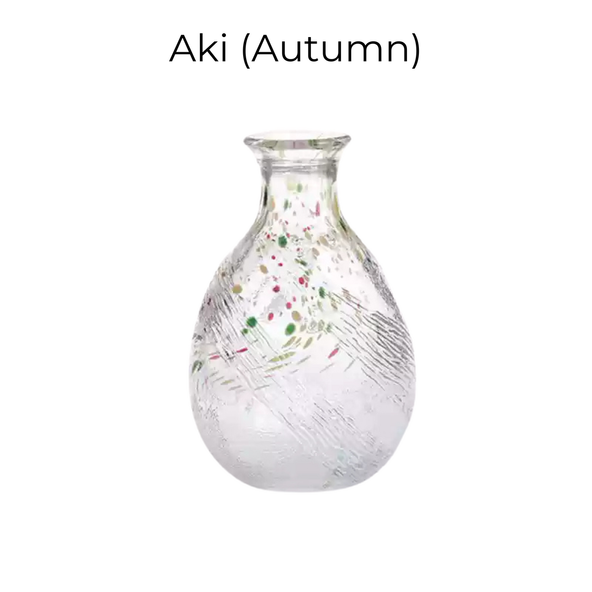 Sake Set Glass – Seasonal Handcrafted Flagon & Cup Collection