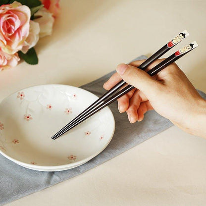 Japanese Wooden Chopsticks – Ninja Geisha Fuji Sumo Bear Rose