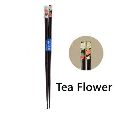 Japanese Wooden Chopsticks – Ninja Geisha Fuji Sumo Bear Rose