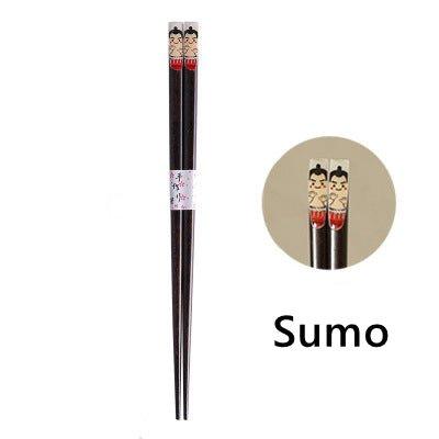 Japanese Wooden Chopsticks – Ninja Geisha Fuji Sumo Bear Rose