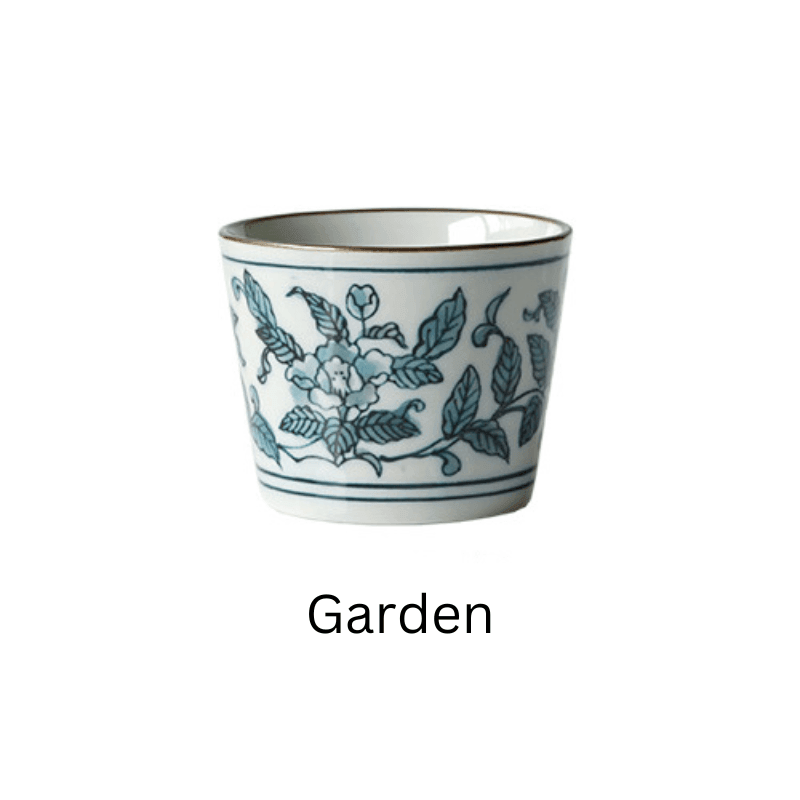 Guinomi Tea Cup Japanese Handcrafted Ceramic Glazed Tea Ceremony Cup Multiple Patterns