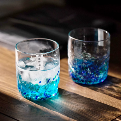 Glow in the Dark Glass – Starry Night Japanese Handcrafted Cup
