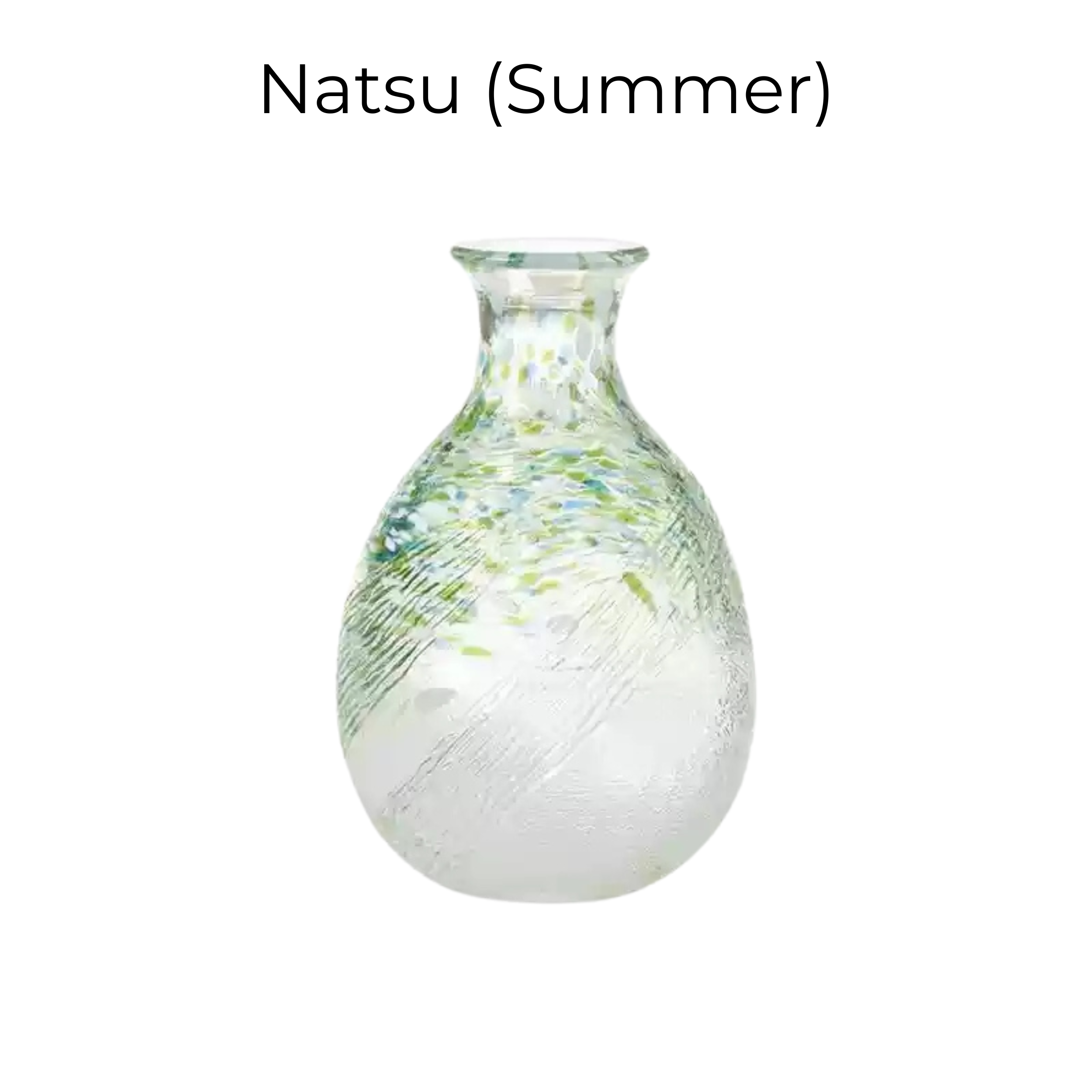 Sake Set Glass – Seasonal Handcrafted Flagon & Cup Collection