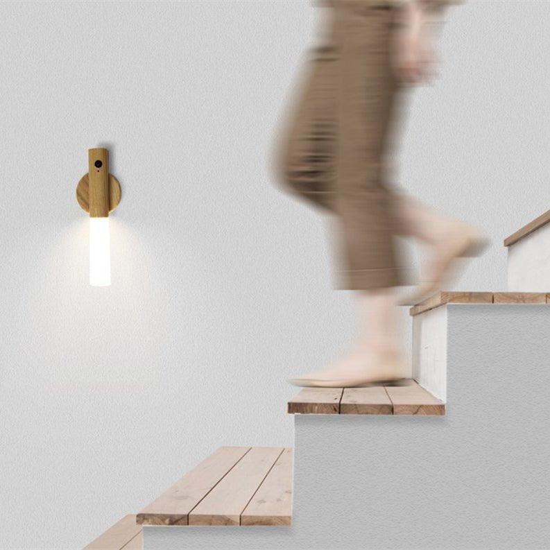 LED Wall Sconce Wireless Rechargeable Dimmable Night Light