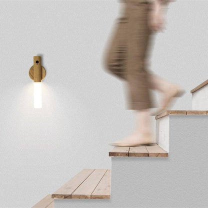 LED Wall Sconce Wireless Rechargeable Dimmable Night Light