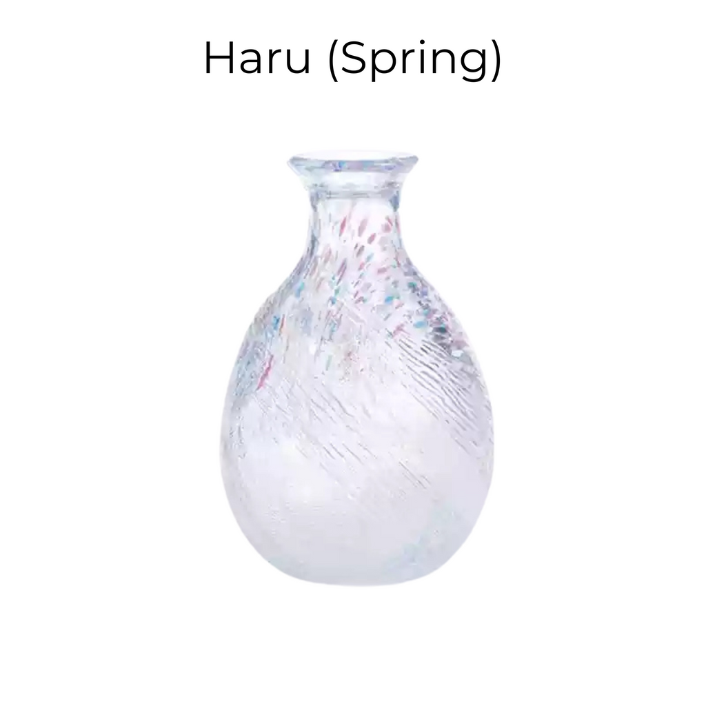 Sake Set Glass – Seasonal Handcrafted Flagon & Cup Collection