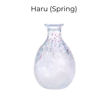 Sake Set Glass – Seasonal Handcrafted Flagon & Cup Collection