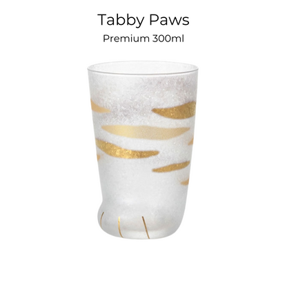 Cat Paw Glass Cup Japanese Neko Paw Print Drinking Glass Aderia Ishizuka Cute Cat Mug Made in Japan