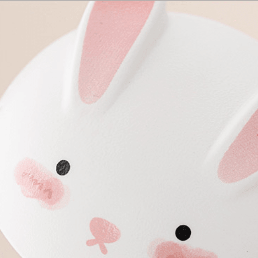 Tea Set Ceramic Bunny Teapot & Cups with Leather Carrying Case – Cute Gift Set