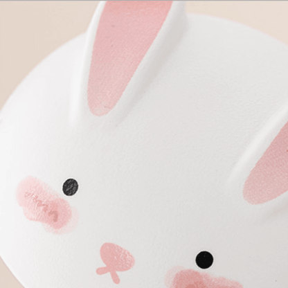 Tea Set Ceramic Bunny Teapot & Cups with Leather Carrying Case – Cute Gift Set