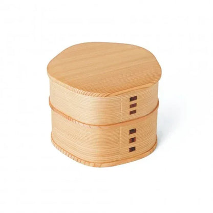Bento Box Magewappa – Odate Akita Cedar Ume Blossom Handcrafted