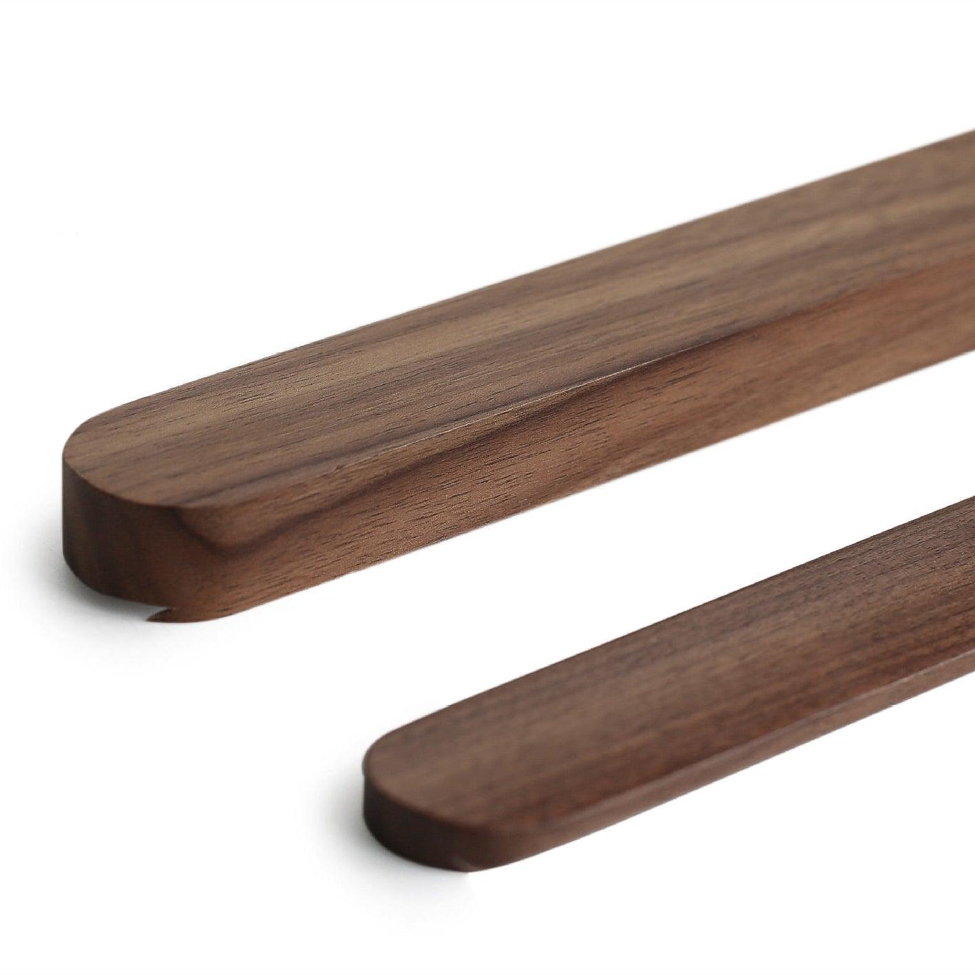 Black Walnut Chopsticks Gift Set – 2 Pairs with Wooden Box