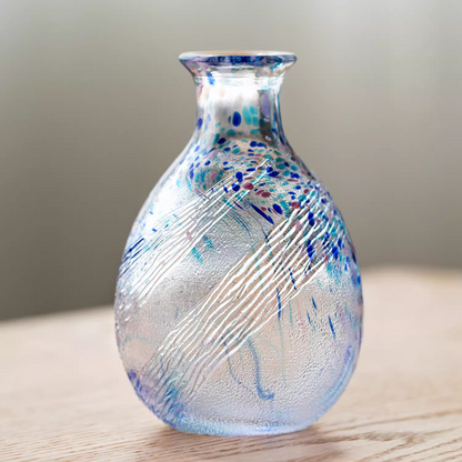 Sake Set Glass – Seasonal Handcrafted Flagon & Cup Collection