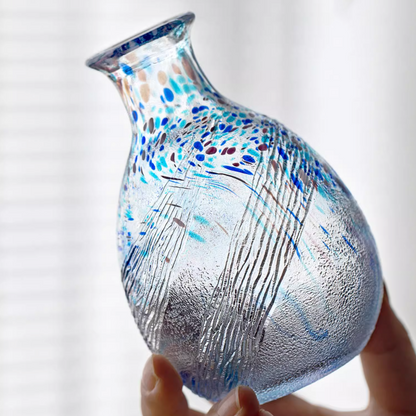 Sake Set Glass – Seasonal Handcrafted Flagon & Cup Collection