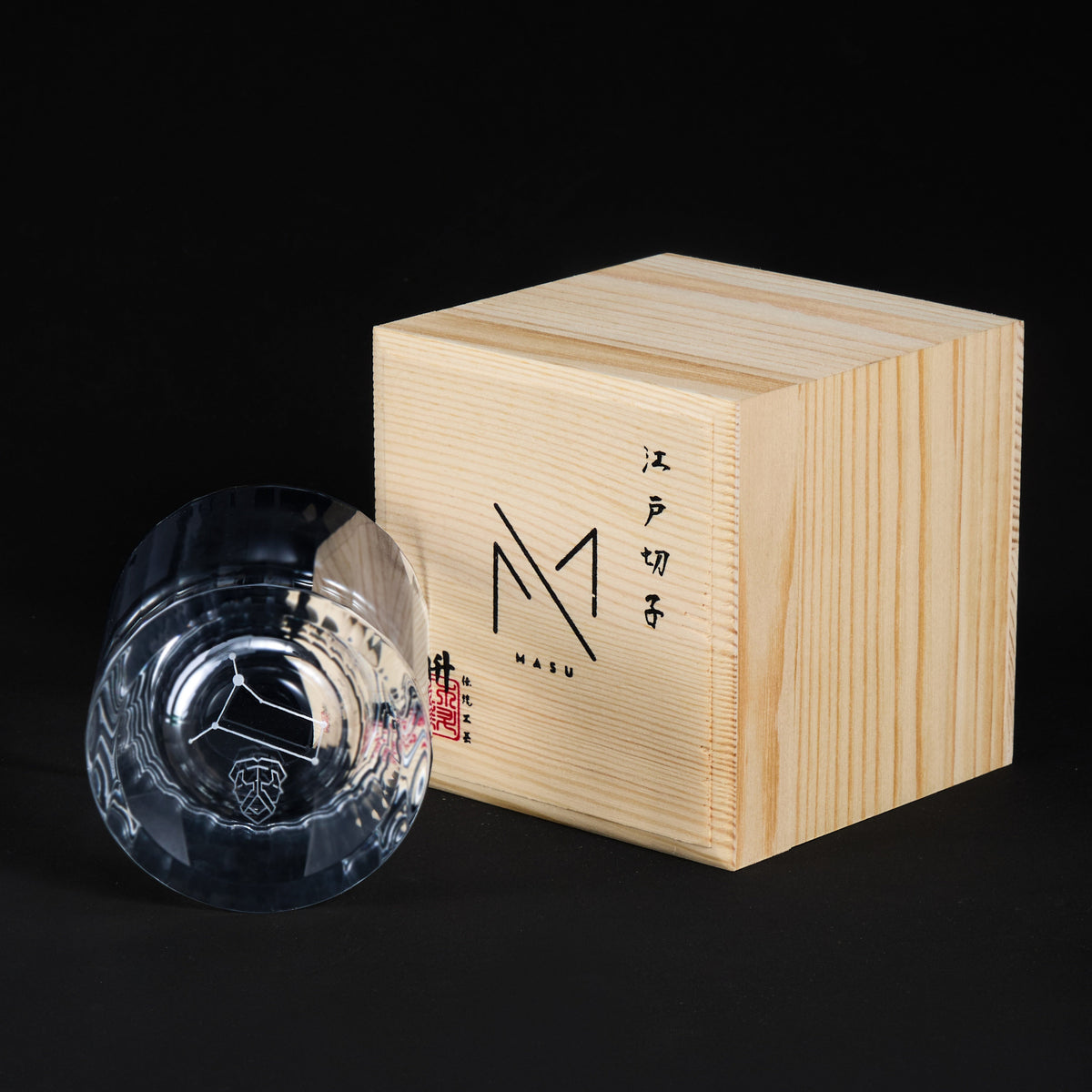 Whiskey Glass Zodiac Constellation – Edo Kiriko 12 Signs Crystal