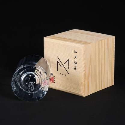 Whiskey Glass Zodiac Constellation – Edo Kiriko 12 Signs Crystal