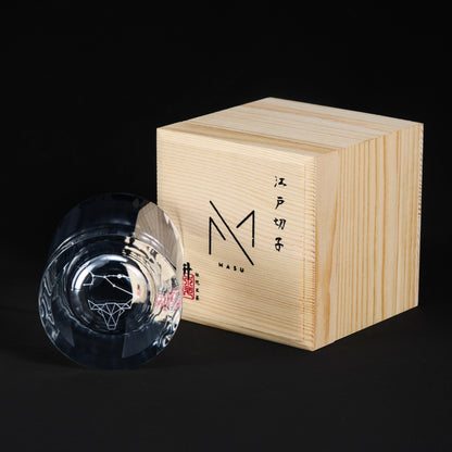 Whiskey Glass Zodiac Constellation – Edo Kiriko 12 Signs Crystal