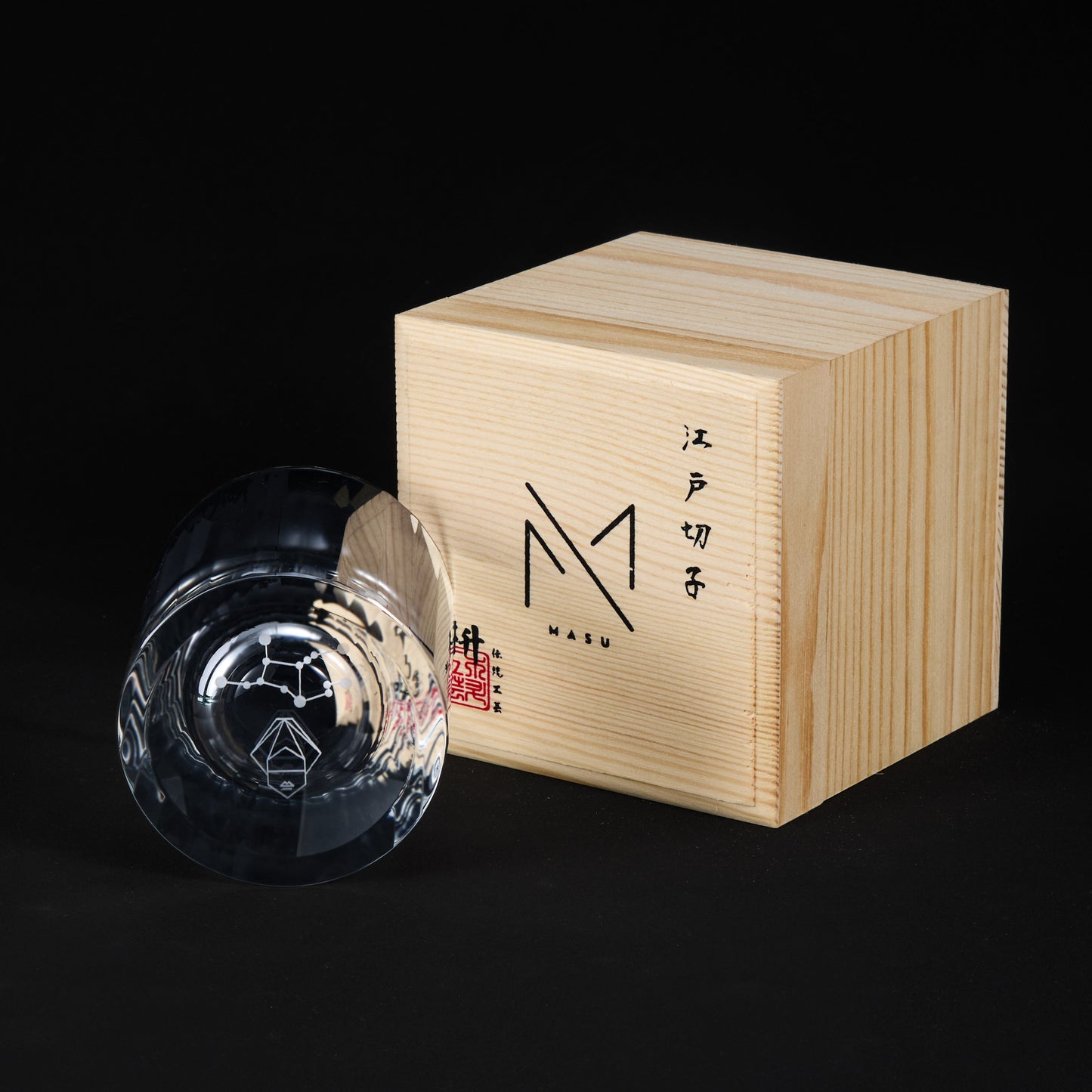 Whiskey Glass Zodiac Constellation – Edo Kiriko 12 Signs Crystal