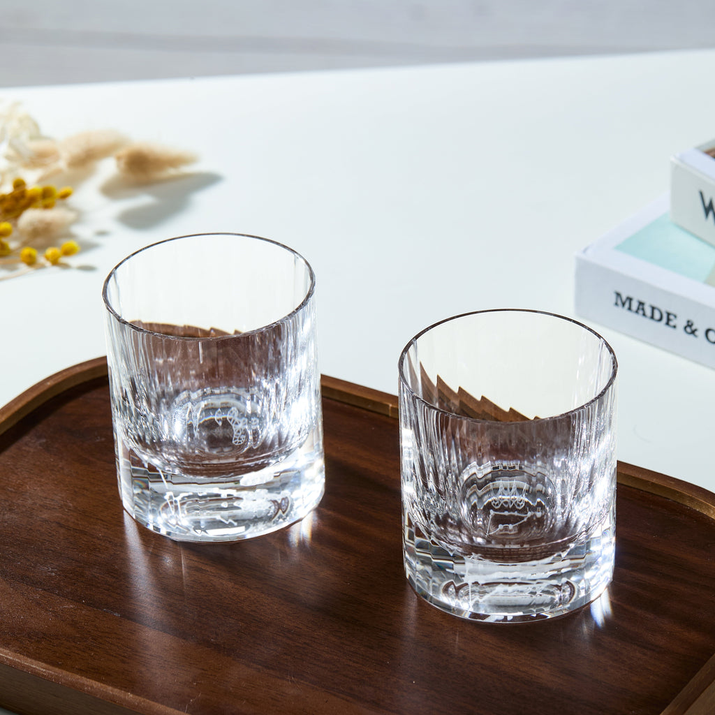 Whiskey Glass Zodiac Constellation – Edo Kiriko 12 Signs Crystal