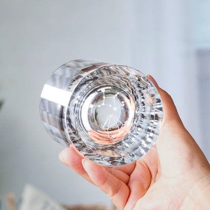 Whiskey Glass Zodiac Constellation – Edo Kiriko 12 Signs Crystal