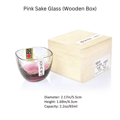 Japanese Galaxy Crystal Glass – Sake Whisky Tea Wine Gift