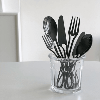 Flatware Set 5-Piece Stainless Steel | Hollow Handle Cutlery