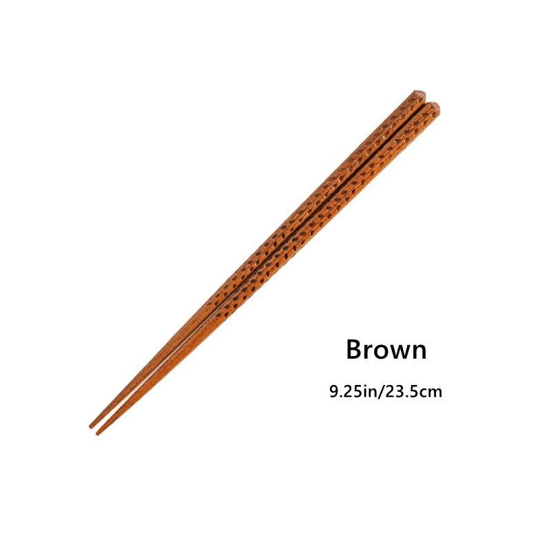 Japanese Wooden Chopsticks – Natural Wood Multi-Color Everyday